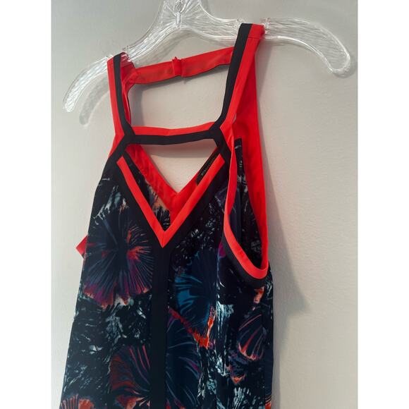 NWOT MaxAzria Strappy Going Out Tank Top Sheer Size Medium - Picture 5 of 7